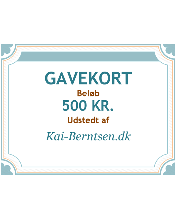 Billede af Gavekort på 500 kr.